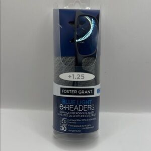 Foster Grant Blue Light eReaders +1.25 Magnification